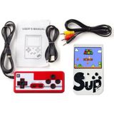 Teknomila Taşınabilir Video Oyun Konsolu 3" 400 Oyunlu Mini Atari Gameboy 2 Oyunculu - 2. Kol Oyun Konsolu - Beyaz