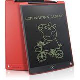 Teknomila Writing Tablet LCD 10" Inç Dijital Kalemli Çizim Yazı Tahtası Grafik Not Yazma Eğitim Tableti - Kırmızı