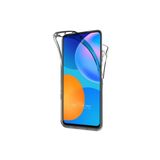 Teknomoda Huawei P Smart 2021 Kılıf 360 Şeffaf Ön Arka Korumalı Silikon