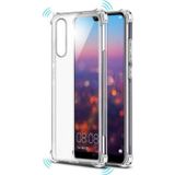 Teknomoda Huawei P20 Lite Anti Şok Darbe Emici Şeffaf Silikon Kılıf