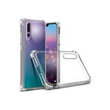 TEKNOMODA Huawei P20 Pro Anti Şok Darbe Emici Şeffaf Silikon Kılıf ile uyumlu