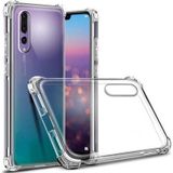 Teknomoda Huawei P20 Pro Anti Şok Darbe Emici Şeffaf Silikon Kılıf