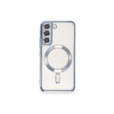 TEKNOMODA Samsun Galaxy S23 PLUS Kılıf Kamera Lens Korumalı Renkli Magsafe Şeffaf Kapak ile uyumlu