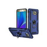 TEKNOMODA Samsung Galaxy Note 5 Kılıf Yüzüklü Standlı Korumalı Tank Kapak ile uyumlu