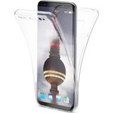 Teknomoda Samsung Galaxy S8 360 Derece Kılıf Kristal Şeffaf Silikon Ön Arka