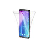 Teknomoda Samsung Galaxy S9 Plus 360 Derece Kılıf Kristal Silikon Ön Arka