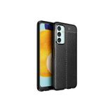 TEKNOMODA Samsung Samsung Galaxy M23 Kılıf Deri Görünümlü Slim Silikon ile uyumlu
