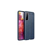 TEKNOMODA Samsung Samsung Galaxy S21 Plus Kılıf Deri Görünümlü Slim Silikon ile uyumlu
