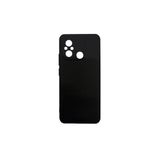 TEKNOMODA Xiaomi Redmi 12C Kılıf Slim Soft Silikon Siyah ile uyumlu