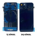 Teknonet Apple iPhone 14 Plus Uyumlu Kamera Camlı Batarya Kapağı + Magsafe Flex NT-103916