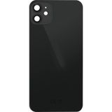 Teknonet Apple Uyumlu iPhone 11 Geniş Kamera Camlı Batarya Kapağı 001 siyah