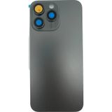 Teknonet Apple Uyumlu iPhone 15 Pro Kamera Camlı Batarya Kapağı + 001 natural