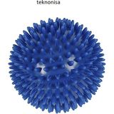 Teknonisa 1 Adet Duyu Uyarıcı Sert Dikenli Masaj Topu El Ayak Vücut Egzersiz Fizik Tedavi - Renkli