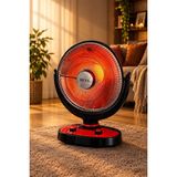 Teknonisa 1200 W Vantilatör Tipi Küçük Tasarufllu Süper Isı Seramik Güneş Karbon Isıtıcı