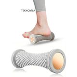 Teknonisa Egzersiz Topu El Kol Bacak Ayak Topuk Dikeni Masaj Duyu Silindiri Tetik Noktası Tedavisi Derin Nokta - Bronz