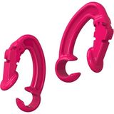 Teknook Airpods Zore Earhook Kulaklık Tutucu Aparat - Pembe Koyu