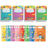 Teknookul Bilsem Hazırlık Seti 1-4 Sınıf Zeka Gelişimi İçin 800 Sayfa, 4 Kitap ve 8 Deneme Sınavı