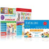 Teknookul Bilsem Mülakat Sınavı Hazırlık 4. Sınıf 3'lü Resim Seti ( Sanat Akımları-Resim Kitabı-Hayalini Çiz ) (Ciltli)