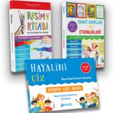Teknookul-Bilsem Resim Sınavı Hazırlık 3'Lü Resim Kitap Seti Ktp75