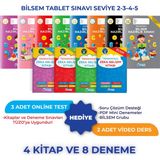 TEKNOOKUL Bilsem Tablet Sınavı Seviye 2-3-4-5 Setli Ürün 1. Sınıf Zekâ Gelişim Kitabı