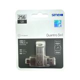 TEKNOPARKTA 256 Type C Flash Bellek Redmi Vivo Samsung Uyumlu 256 Gb Otg Usb TypeC Flash Bellek Disk