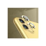 Teknoparkta Iphone 11 Kamera Koruyucu Lens Mercek Metal Çerçeveli 2li Set Gold Altın