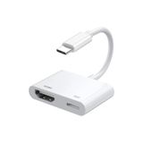 teknoparkx ALLY İPhone 15 Type-c to Type-c + HDMI Çevirici Kablo Dijital AV Adaptörü-(5775) HBTKN-PRK4930