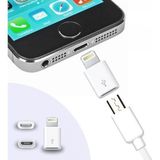 Teknoparkx Apple iPhone / iPad Micro USB Dönüştürücü Adaptör Otg Aparat (4887) - Çok Renkli