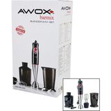 Teknoparkx Awox Barmix 3in1 Blender Seti Çelik 2li Mikser Çelik Rondo Bıçak Çelik 4 Kanatlı - Çok Renkli