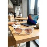Teknoparkx Beyaz Aı Akıllı Gözlük No 02 Kameralı Bluetooth Bluetooth Müzik Telefon Görüşmesi ve Hızl - Renkli