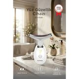 Teknoparkx Elektronik Beyaz Yüz Masaj Aleti Sıkılaştırıcı ve Yaşlanma Karşıtı Bakım Cihazı Tip Tkn - Renkli
