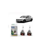 TEKNOPARTS Fıat Egea Uzun H15 Uzun Ve Gündüz Far Ampulü 15/55W Halojen 2 Adet Merceksiz Farlar için