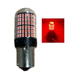TEKNOPARTS Oto Led Fren Stop Ampulü Kırmızı 93 tek duy P21w 144 ledli 2 adet