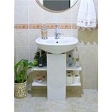 Teknor Ev Gereçleri Banyo Dolabı, Düzenleyici Dolap, Lavabo Altı Kapama Kutusu ,beyaz.