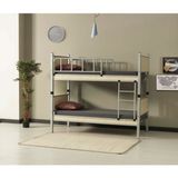 Teknor Genç Çocuk Odası Ahşap Başlıklı 90 x 200 Metal Ranza - Bej - 90 x 200 cm