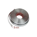 Teknor Krom Yapışkanlı Şerit 9 Mm 10 Metre Yapışkanlı Krom Şerit