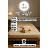 Teknor Merinos Kuzu Yünü Yatak Pedi, Yatak Koruyucu, Yatak Şitesi (%100 DOĞAL MERİNOS KUZU YÜNÜ)