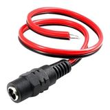 Teknosanay Güvenlik Kamerası 12V Dc Dişi Power Jack Dc Jak Kablo Bağlantı Kablosu Powerjack 1 adet - 25 cm