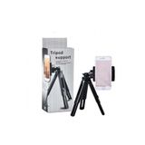 Teknosepetim 2 Kademeli Masaüstü Telefon Tutucu Stand Akıllı Tripod Siyah