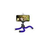 Teknosepetim Ahtapot Tripod Akrobat Stand/Selfie Çubuğu-Mavi