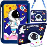Teknosepetim Galaxy için A9 A9 plus X200 S6 lite İle Uyumlu Çocuk Kılıfı, Sevimli 3D Astronot Desenli Silikon Darbeye Dayanıklı Kılıf, Kalem Tutucu, STAND ve ASKILI (X200 Çocuk Kılıfı)