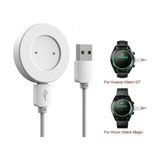 teknosepetim Huawei Gt2 beyaz - Watch Dream - Magic - Gt Usb Şarj Kablosu Aleti Yüksek Kalite Hızlı Manyetik Şarj Aleti