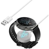 teknosepetim Huawei Watch Gt3 Şarj Gt2 Pro Gt3 Pro Uygun Akıllı Saat Şarj Cihazı Aleti Orjinal gibi Beyaz Manyetik Şarj Aleti