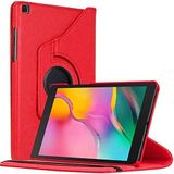teknosepetim iPad 5 Air 9.7 / iPad Air 2 9.7 / iPad Pro 9.7 / iPad 9.7 (2017) / iPad 9.7 (2018) tablet kılıfı dönerli standlı kılıf darbe emici 360 kırmızı