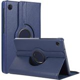 teknosepetim iPad 5 Air 9.7 / iPad Air 2 9.7 / iPad Pro 9.7 / iPad 9.7 (2017) / iPad 9.7 (2018) tablet kılıfı dönerli standlı kılıf darbe emici 360 lacivert