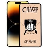 teknosepetim Iphone 14 PRO Nano Mat Seramik(CERAMİC) 9d Flexible Ekran Koruyucu Kırılmaz Cam Tam Kaplayan PARMAK İZİNE SON