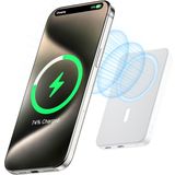 teknosepetim Kablosuz Power Bank, Manyetik Powerbank, PD USB-C Hızlı Şarj Batarya Paketi, iPhone 15/14/13/12 Plus/Mini/Pro/Pro Max ile Uyumlu
