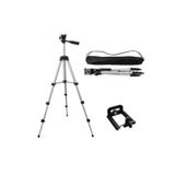 Teknosepetim Katlanabilir Taşıma Çantalı Tripot Telefon Fotoğraf Makinesi Kamera Tutucu Ayak Tripod 105 Cm