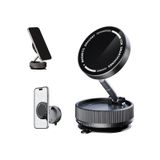 Teknosepetim Manyetik Araç İçi Telefon Tutucu [Vakumlu Telefon Tutucu Güçlü Mıknatıs iphone 11-16 pro Max Uyumlu ] Titreşime Dayanıklı Telefon Tutucu Çıkarılıbilir Vakum Tutucu Samsung ile Uyumlu