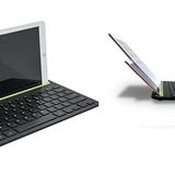 teknosepetim Standlı Tablet Klavyesi Telefon Ve Tablet Standı Bluetooth+Wireless Mac/win/android/ıos Uyumlu Kablosuz Klavye Taşınabilir Bluetooth Klavye (SİYAH)